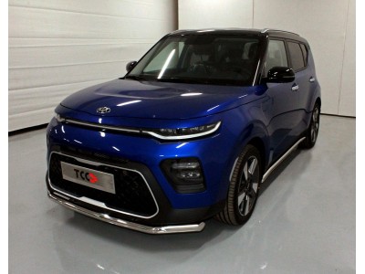 Защита переднего бампера 60 мм для Kia Soul № KIASOUL19-10