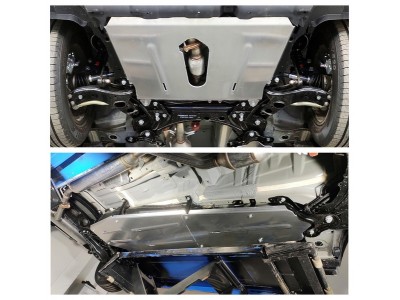 Защиты комплект, алюминий 4 мм картер, КПП, бака и адсорбера  для Changan CS75 № ZKTCC00448K