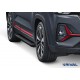 Порог-площадка "Black" F180ALB + комплект крепежа для Changan CS35 Plus 2022-н.в.