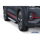 Порог-площадка "Silver" F180AL + комплект крепежа для Changan CS35 Plus 2022-н.в.