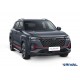 Порог-площадка "Silver" F180AL + комплект крепежа для Changan CS35 Plus 2022-н.в.