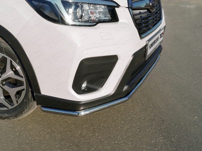Защита переднего бампера 42 мм ТСС для Subaru Forester SK 2018-2021