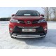 Рамка номерного знака Toyota RAV4 (комплект) ТСС для 2013-2015