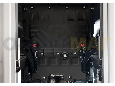 Защита картера + КПП, сталь 2 мм для Volkswagen Teramont 2018-2021