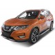 Пороги алюминиевые Rival Premium для Nissan Qashqai/X-Trail/Renault Koleos 2015-2021