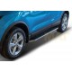 Пороги алюминиевые Rival Premium для Nissan Qashqai/X-Trail/Renault Koleos 2015-2021
