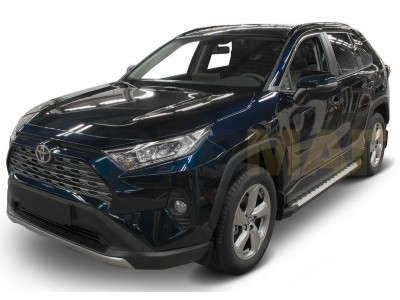 Пороги алюминиевые Rival BMW-Style для Toyota RAV4 № D180AL.5710.1