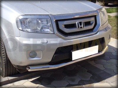 Защита переднего бампера 76 мм для Honda Pilot № HPIL 1