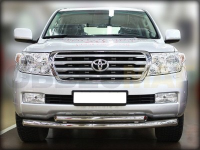 Защита передняя двойная 76-60 мм для Toyota Land Cruiser 200 № LCN2012_4.1