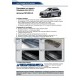 Накладки на пороги Rival с надписью, 4 шт для Mitsubishi ASX 2010-2021