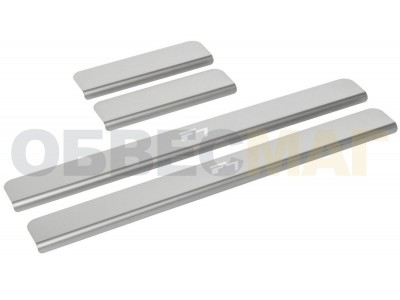 Накладки на пороги Rival с надписью, 4 шт для Haval F7 № NP.9401.3