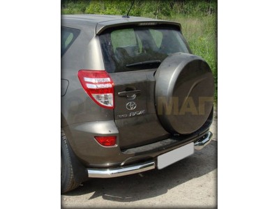 Защита задняя уголки 76 мм для Toyota RAV-4 № TRN10 7