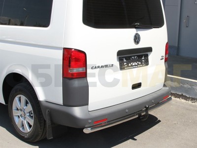Защита заднего бампера 60 мм для Volkswagen T5 № WLT5 4