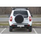 Фаркоп для Chevrolet Niva 2008-2020, Lada Niva 2020-2021, Lada Niva Travel 2021-н.в. съемное крепление шара под американский квадрат