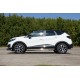 Защита порогов прямая d=63 мм (НПС) для Renault Kaptur 2016-2022