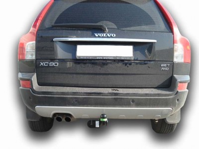 Фаркоп для Volvo XC90 2006-2014 с условно-съемным креплением шара (на 2 болтах) №V203-A