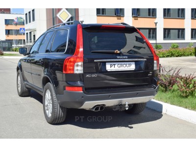 Фаркоп для Volvo XC90 2003-2014 съемное крепление шара под американский квадрат
