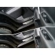 Накладки на пороги шлифованный лист 4 штуки для Geely Atlas 2018-2021