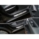 Накладки на пороги шлифованный лист надпись Geely 4 штуки для Geely Atlas 2018-2021