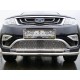 Защита передняя двойная 60-42 мм для Geely Atlas 2018-2021