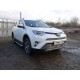Накладка решётки радиатора нижняя 16 мм ТСС для Toyota RAV4 2015-2019
