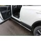 Пороги труба овальная с проступью 75х42 мм ТСС для Toyota RAV4 2015-2019