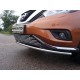 Накладка решётки радиатора нижняя 12 мм ТСС для Nissan Murano 2016-2021