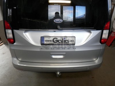 Фаркоп оцинкованный для Volkswagen Caddy 2020-н.в., Ford Tourneo Connect 2022-н.в. условно-съемное крепление шара
