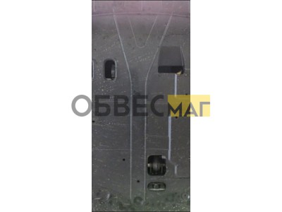 Защита картера двигателя и КПП (1,5 мм, сталь) для JAC JS6 2022-н.в.
