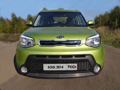 Рамка номерного знака Kia Soul (комплект)