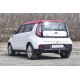 Фаркоп для Kia Soul 2013-2019 съемное крепление шара под американский квадрат