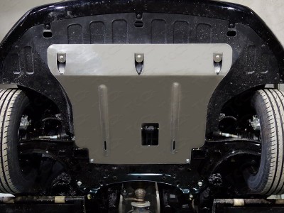 Защита картера и КПП алюминий 4 мм для Hyundai Solaris/Kia Rio № ZKTCC00285
