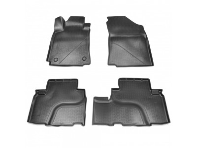Коврики 3D в салон Norplast чёрные для Changan CS75 № NPA10-C13-170