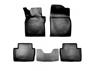 Коврики 3D в салон Norplast чёрные для Mazda 3 BP № NPA11-C55-065