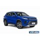 Порог-площадка "Silver" F180AL Rival + комплект крепежа Chery Tiggo 7 2019-2020, Chery Tiggo 8 2020-н.в., Chery Tiggo 8 Pro 2021-н.в.,Chery Tiggo 8 Pro Max 2022-н.в., Exeed LX 2022-н.в. 