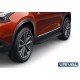 Порог-площадка "Premium-Black" A180ALB Rival + комплект крепежа Chery Tiggo 7 2019-2020, Chery Tiggo 8 2020-н.в., Chery Tiggo 8 Pro 2021-н.в., Chery Tiggo 8 Pro Max 2022-н.в., Chery Tiggo 4 Pro 2022-н.в., Exeed LX 2022-н.в. 