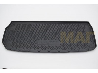 Коврик в багажник Norplast чёрный с разложенным 3 рядом для Nissan Pathfinder R52 № NPA00-T61-454