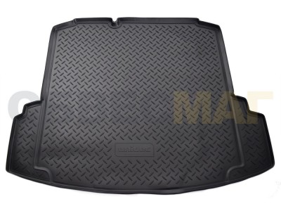 Коврик в багажник Norplast полиуретан чёрный c &quot,ушами&quot, для Volkswagen Jetta 6 № NPA00-T95-240