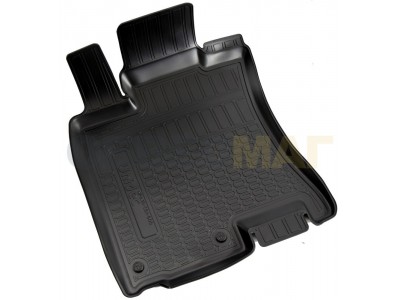 Коврики в салон Norplast полиуретан чёрные передние для Nissan Qashqai/Qashqai +2 2007-2014