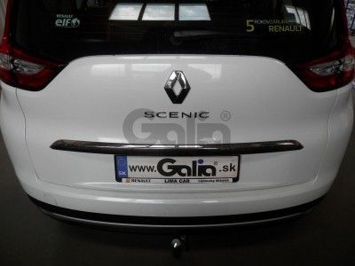 Фаркоп оцинкованный для Renault Scenic 2016-2022, Renault Grand Scenic 2016-2022 быстросъемное крепление шара