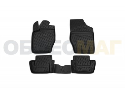 Коврики в салон Element полиуретан 4 штуки на Citroen C4 № CARCRN00011