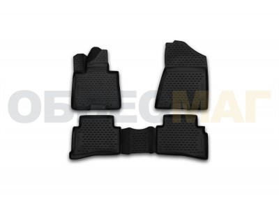 Коврики 3D в салон Element полиуретан 4 штуки на Kia Sportage № CARKIA00005