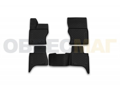 Коврики 3D в салон Element полиуретан 4 штуки на Land Rover Range Rover Sport № CARLDR00003