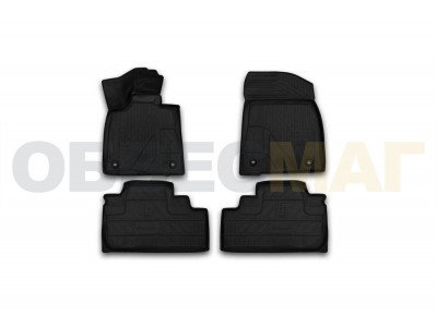 Коврики 3D в салон Element полиуретан 4 штуки на Lexus RX № CARLEX00001k