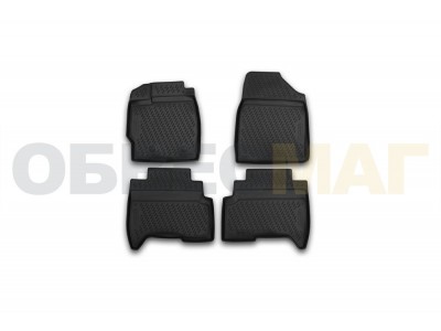 Коврики 3D в салон Element полиуретан 4 штуки на Lifan X50 № CARLIF00005