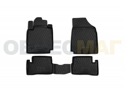 Коврики в салон Element полиуретан 4 штуки на Nissan Micra № CARNIS00003