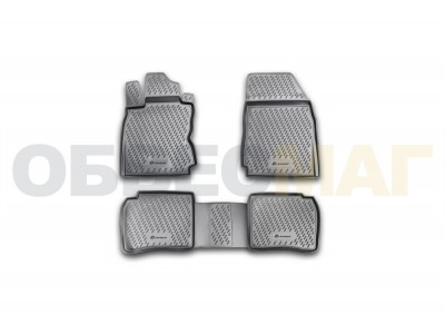 Коврики в салон Element полиуретан 4 штуки на Nissan Note № CARNIS00011
