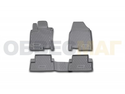 Коврики в салон Element полиуретан 4 штуки на Nissan Qashqai № CARNIS00021