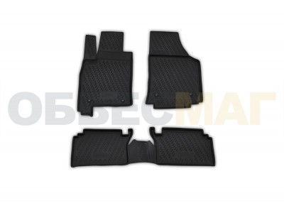 Коврики в салон Element полиуретан 4 штуки на Opel Meriva № CAROPL00005