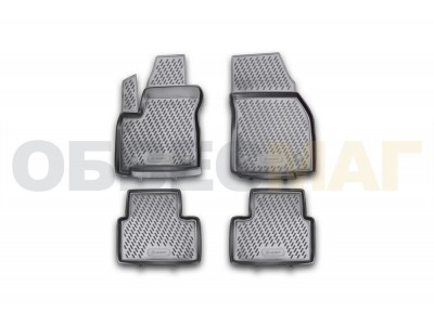 Коврики в салон Element полиуретан 4 штуки на Opel Meriva № CAROPL00025h